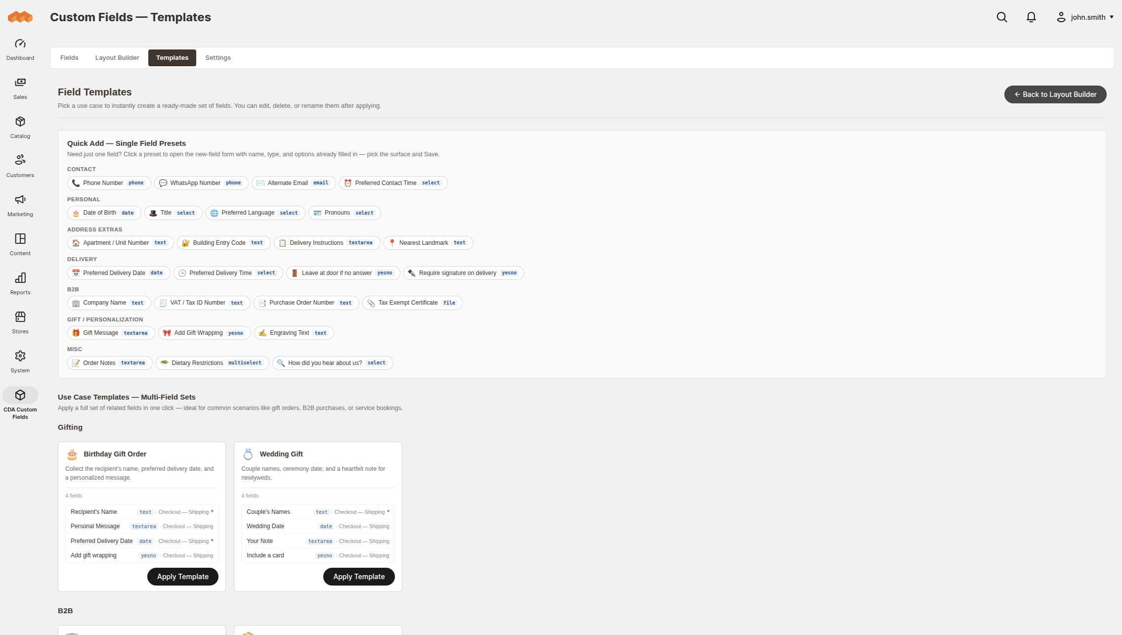 Order Detail View in Admin